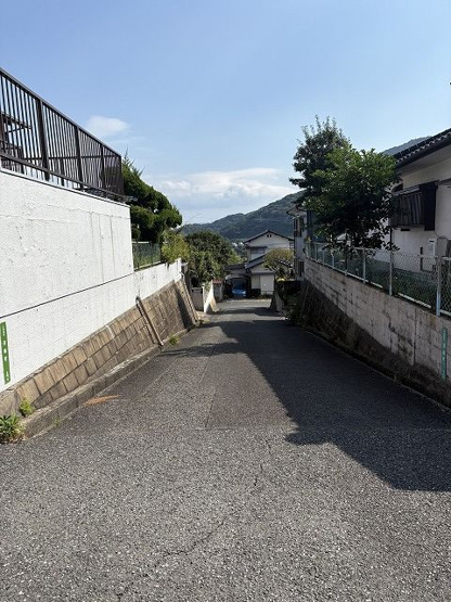 【前面道路含む現地写真】 | 八幡西区河桃町土地