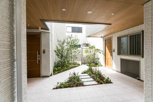 フォレ・ド・フルールのエントランス