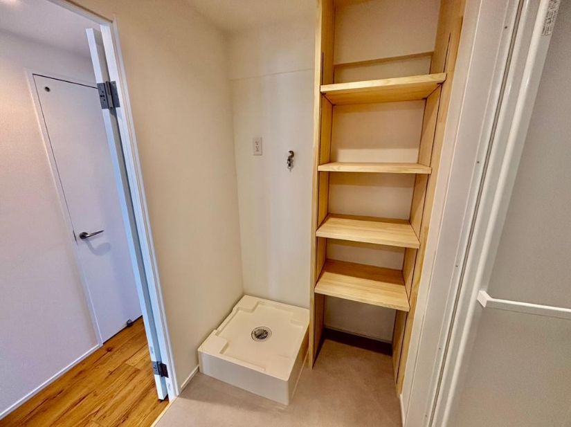 中古マンション　ライオンズマンション南栄のその他|洗濯機置場・可能棚