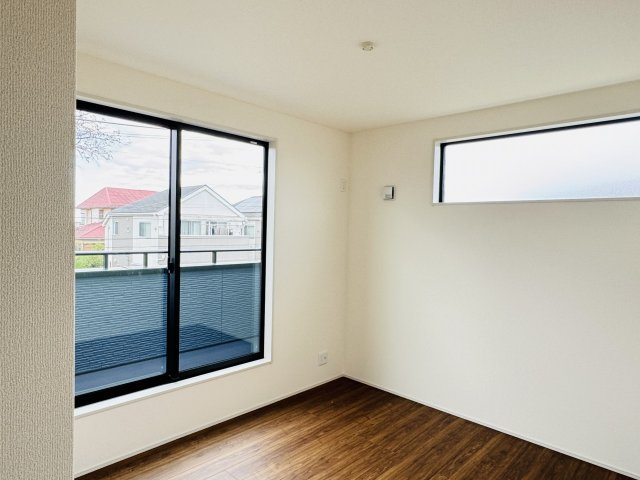 八王子市　丸山町　新築一戸建て　２期の子供部屋|～2階北側バルコニーに面している5.33帖の洋室です～