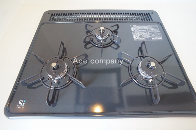 【キッチン】 | 長吉コーポ2号棟 | 【3口ガスコンロ☆】