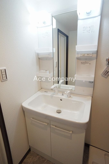 【独立洗面台】 | 長吉コーポ2号棟 | シャンプードレッサー新調です☆