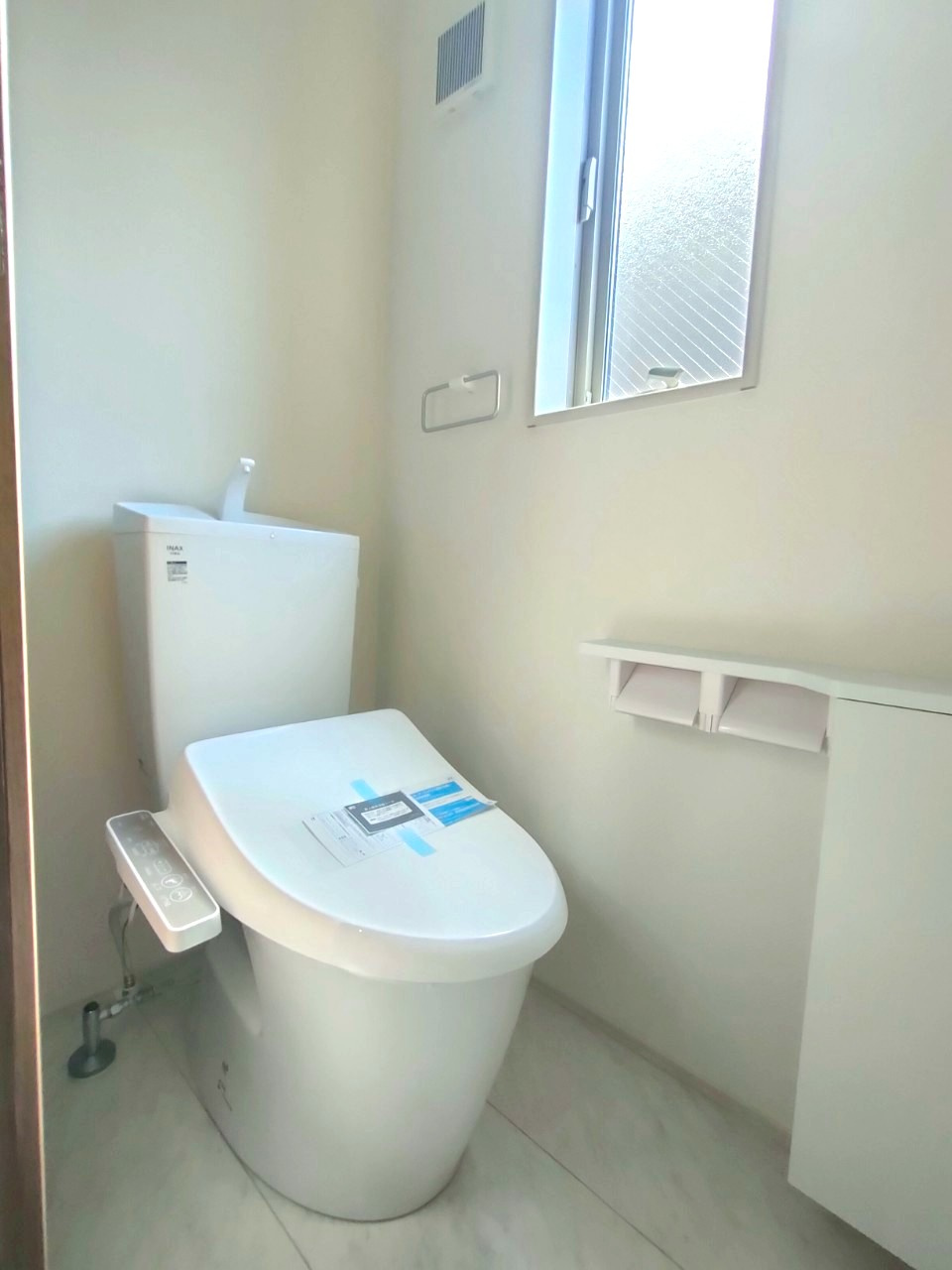 北葛飾郡松伏町　　大字松伏　新築戸建　全1棟のトイレ|施工例です