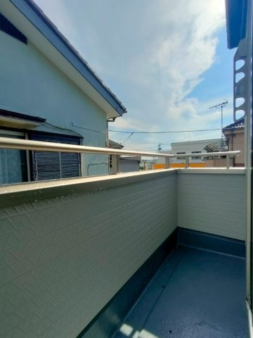 北葛飾郡松伏町　　大字松伏　新築戸建　全1棟のバルコニー|施工例です