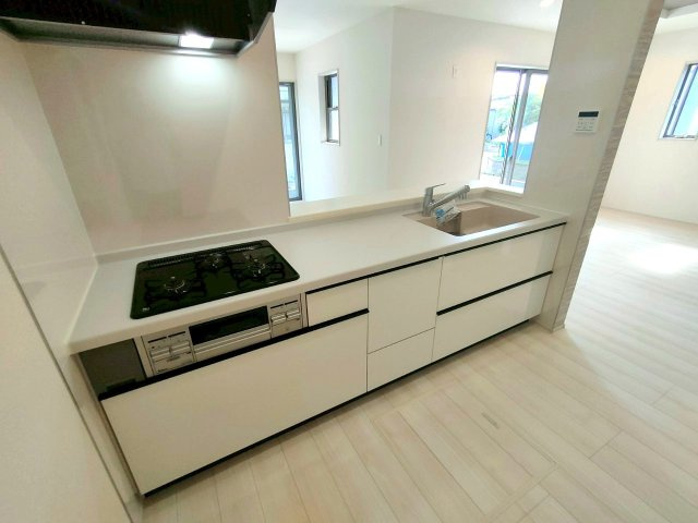 北葛飾郡松伏町　　大字松伏　新築戸建　全1棟のキッチン|施工例です
