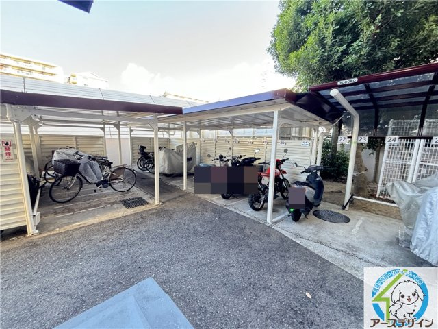 モンテベルデ第2清水が丘の駐輪場