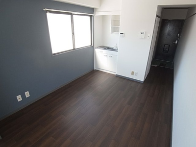 【居間・リビング】 | KY上沢 | お洒落なデザインクロスが魅力的