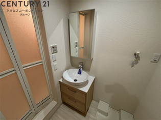 室内洗濯機置き場付きで便利！