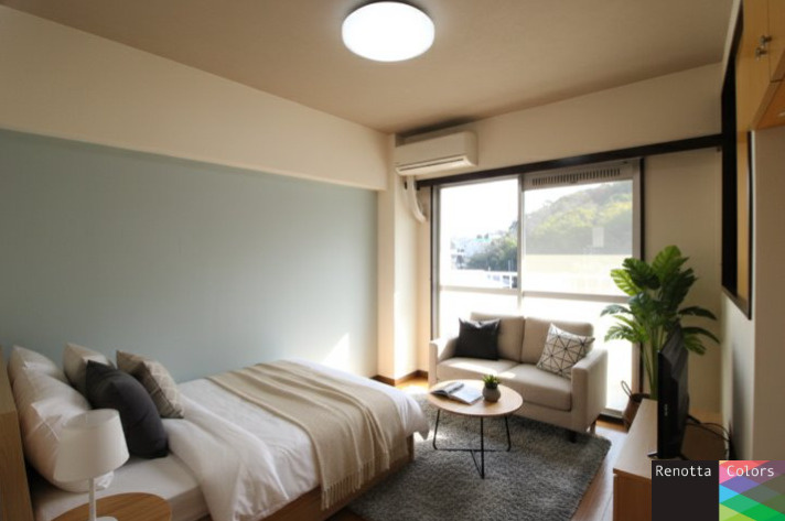 コーポきょうざんA棟のロビー