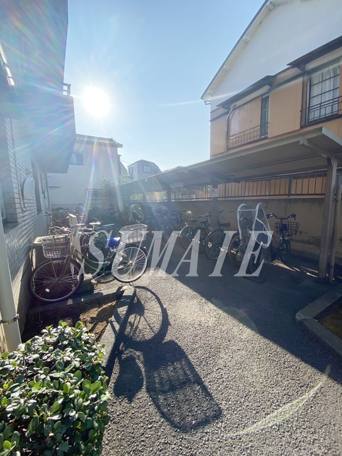 パレッヂ新小岩のその他共用部分|駐輪場もついております。
