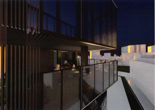 渋谷区神南１丁目のビル|屋上イメージ