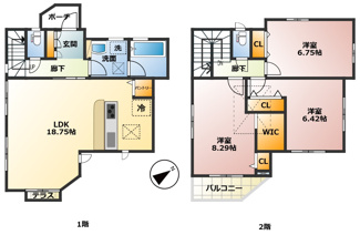 【間取り】 | 町田市野津田町29期