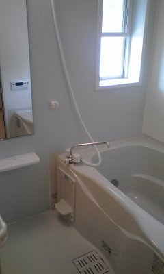 メール・ヴィラの浴室