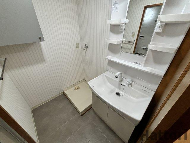 空港リブレ大阪屋の独立洗面台