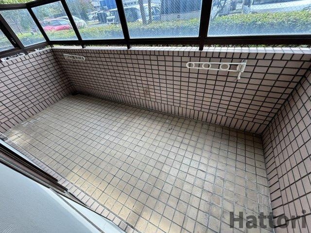 空港リブレ大阪屋のバルコニー