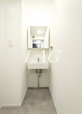 【洗面所】 | ＭＵＶＡ天王洲アイル | 独立洗面台です。