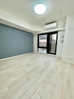 【居間・リビング】 | 新品家具付きマンション原町3(KaGood東京)