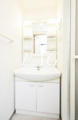 【洗面所】 | モカネスト久が原 | 独立洗面台です。