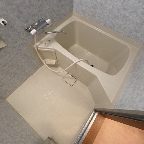 コーポオアシスの浴室