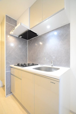 【キッチン】 | 新品家具付きマンション山王8(KaGood東京)