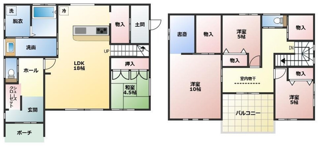 【間取り】 | 東区戸島5丁目