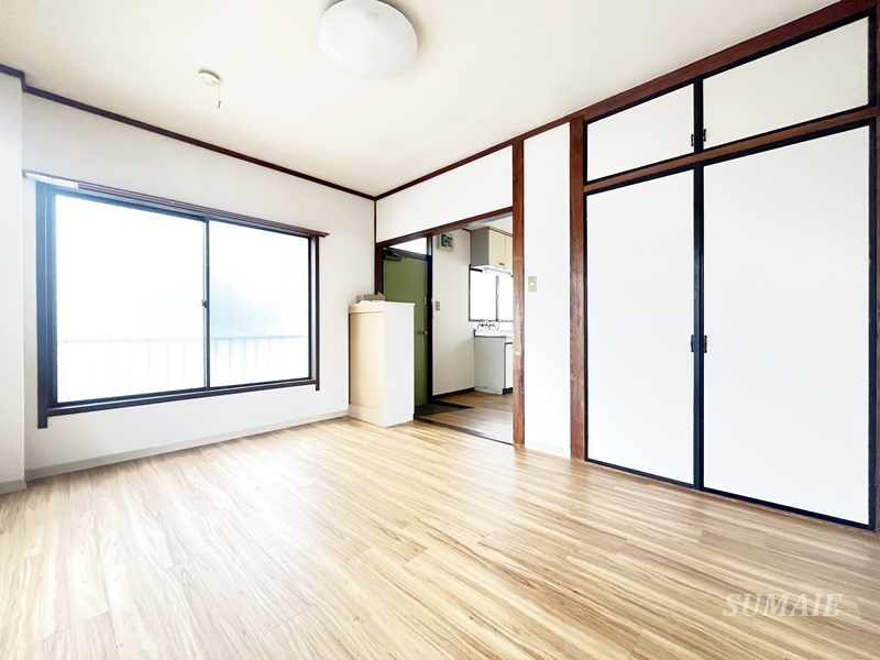 フナドハイツカマクラの寝室|フローリングのお部屋☆