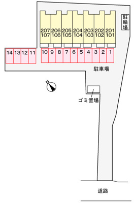 【駐車場】 | ベローナ春日野 | 駐車場