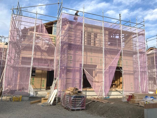 【区画図】 | リーブルガーデン.S渋川市第13八木原ー④ | 古巻小学校、古巻中学校まで500ｍ圏内！
カースペースは4台駐車可能！