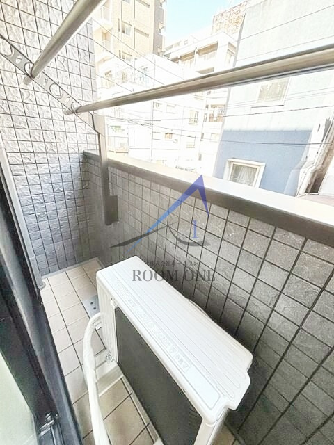 Ｇｒｅｅｎ　Ｇａｒｄｅｎ　ＹＯＴＳＵＹＡのバルコニー|バルコニーです。