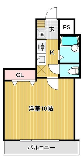 パルメゾン旭ヶ丘の間取り