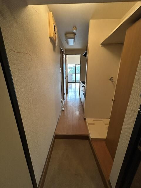 パルメゾン旭ヶ丘の玄関