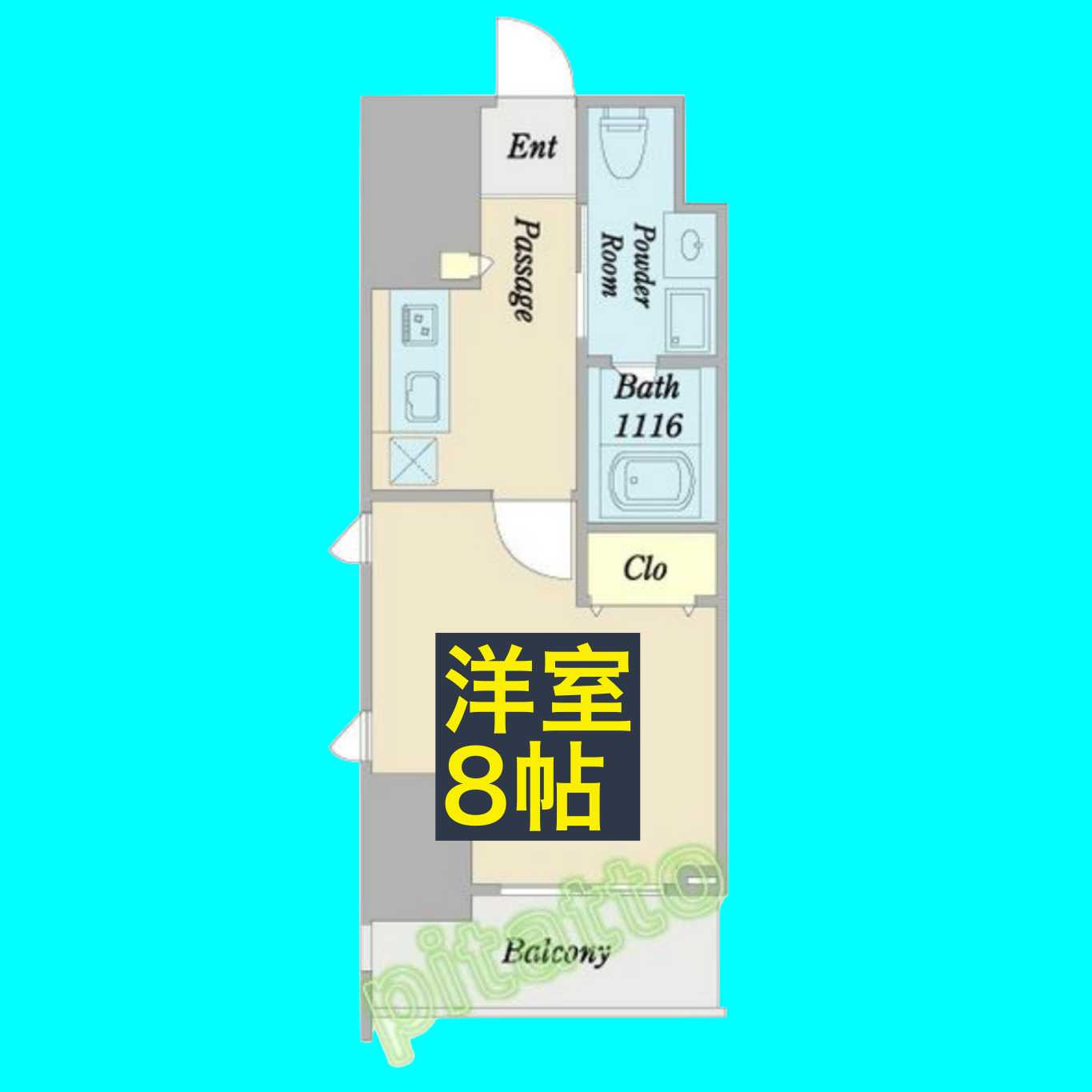 WESTIN上前津の間取り