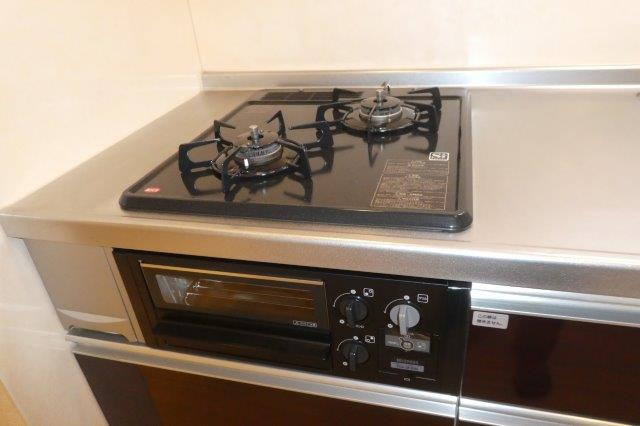 ミライアのキッチン|2口ガスコンロ