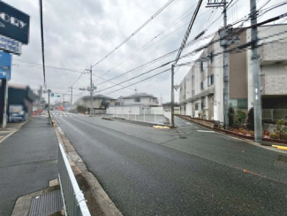【前面道路含む現地写真】 | 草尾　売土地 | 建築条件無！お好きな工務店やハウスメーカーで建築して頂けます♪