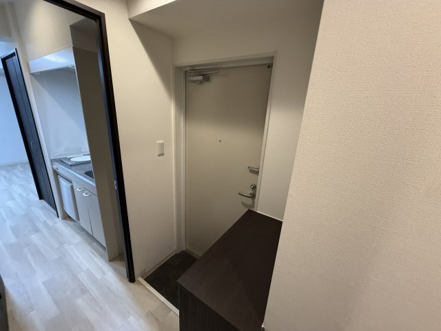 クレハ池田の玄関