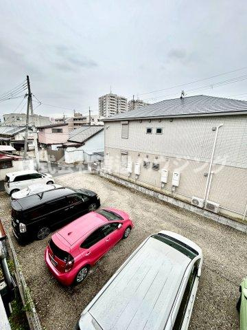 八尾市久宝寺２丁目のテラスの展望