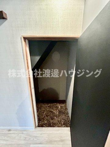 八尾市久宝寺２丁目のテラスの収納