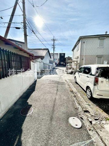 八尾市久宝寺２丁目のテラスの周辺