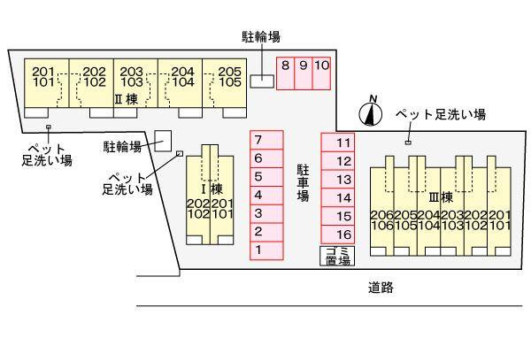 グランツＹＨ　Ⅱの駐車場
