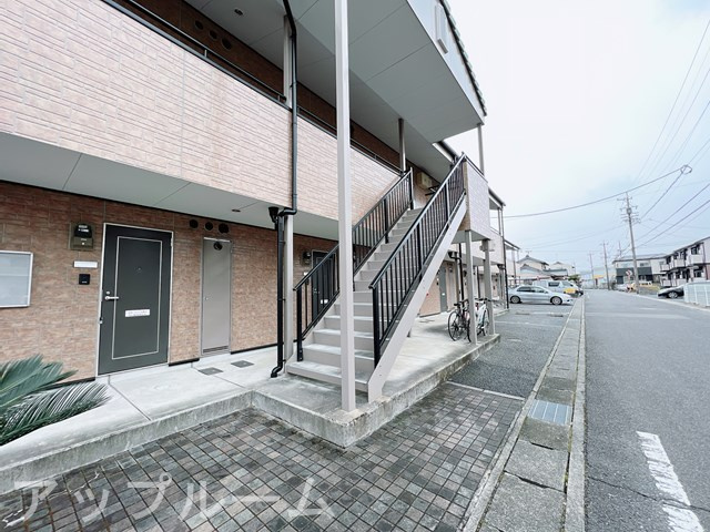 キャッスル牧Bのエントランス