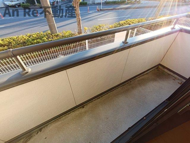 トライミーハイツのバルコニー