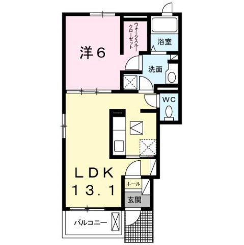 アルカディアⅥの間取り