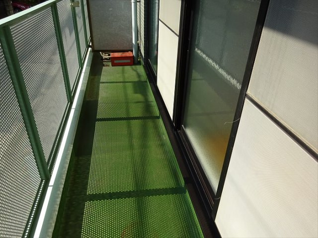 ラメゾン国分のバルコニー