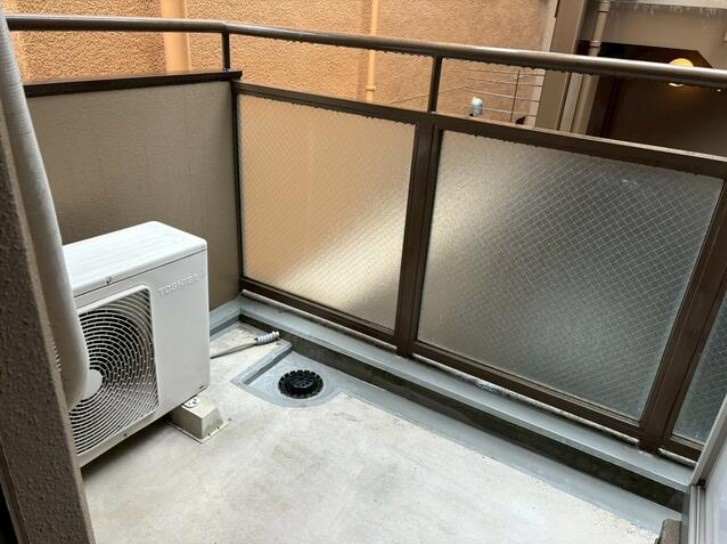 藤和シティホームズ四天王寺前のバルコニー