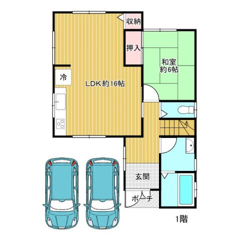 【間取り】 | 大阪府枚方市伊加賀西町38-30