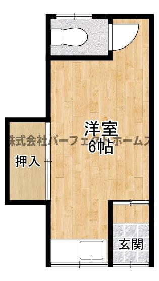 守口市藤田町５丁目のアパートの間取り