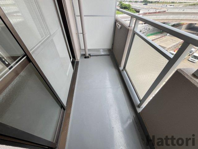 おおきに北梅田サニーアパートメントのバルコニー