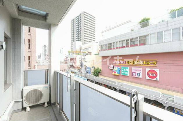 ルフォンプログレ大森山王のバルコニー