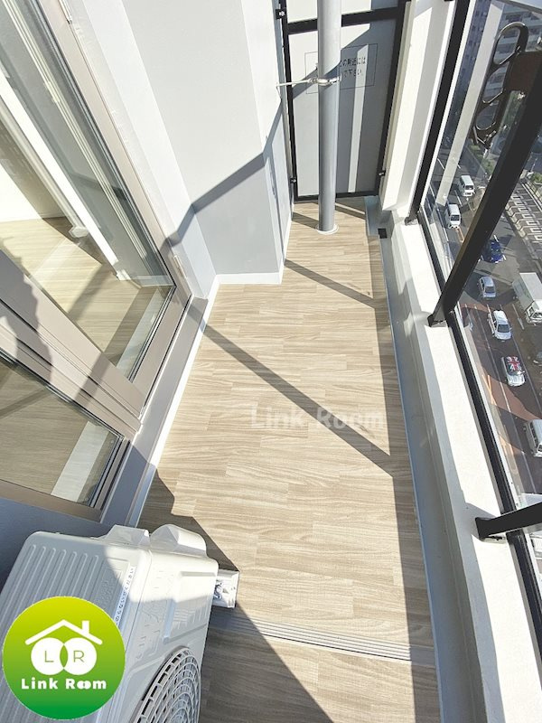 パークアクシス門前仲町イーストのバルコニー