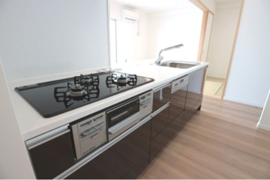 ポーラスター野中町【キャッシュバック対象物件】のキッチン|使いやすいキッチンです